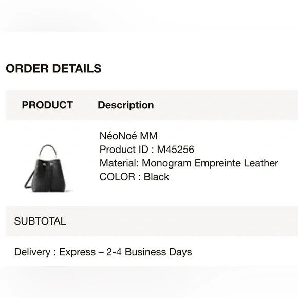 SOLD‼️‼️Louis Vuitton NeoNoe MM bucket bag - Picture 8 of 8